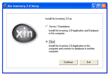 Install Xin Inventory As Client