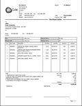 purchase order template