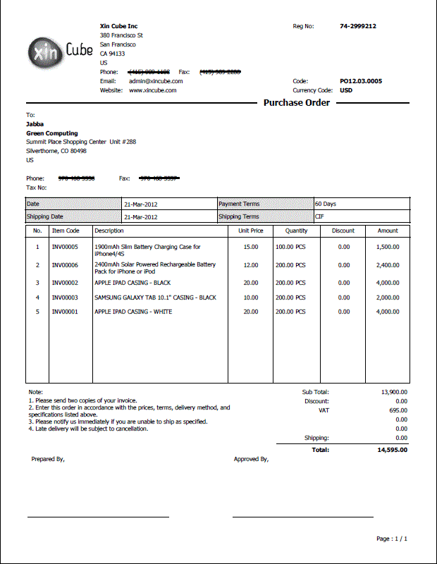 Multiple user invoice software with stock control